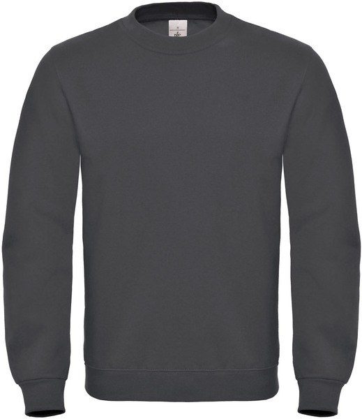 B&C CGWUI20 - Modern Cotton-Poly Blend Ribbed Sweatshirt