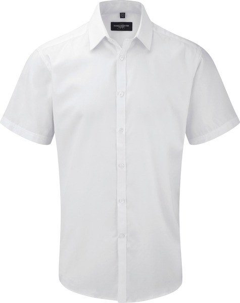 Russell Collection RU963M - Camisa Manga Corta En Espiga