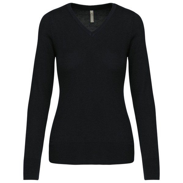 Kariban K966 - LADIES V-NECK JUMPER