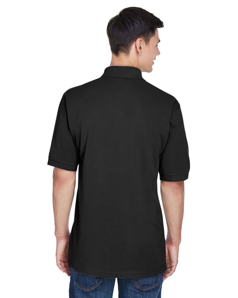 Harriton M265 - Men's 5.6 oz. Easy Blend Polo