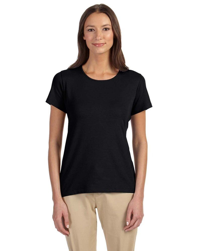 Devon & Jones DP182W - Perfect Fit Ladies Shell T-Shirt