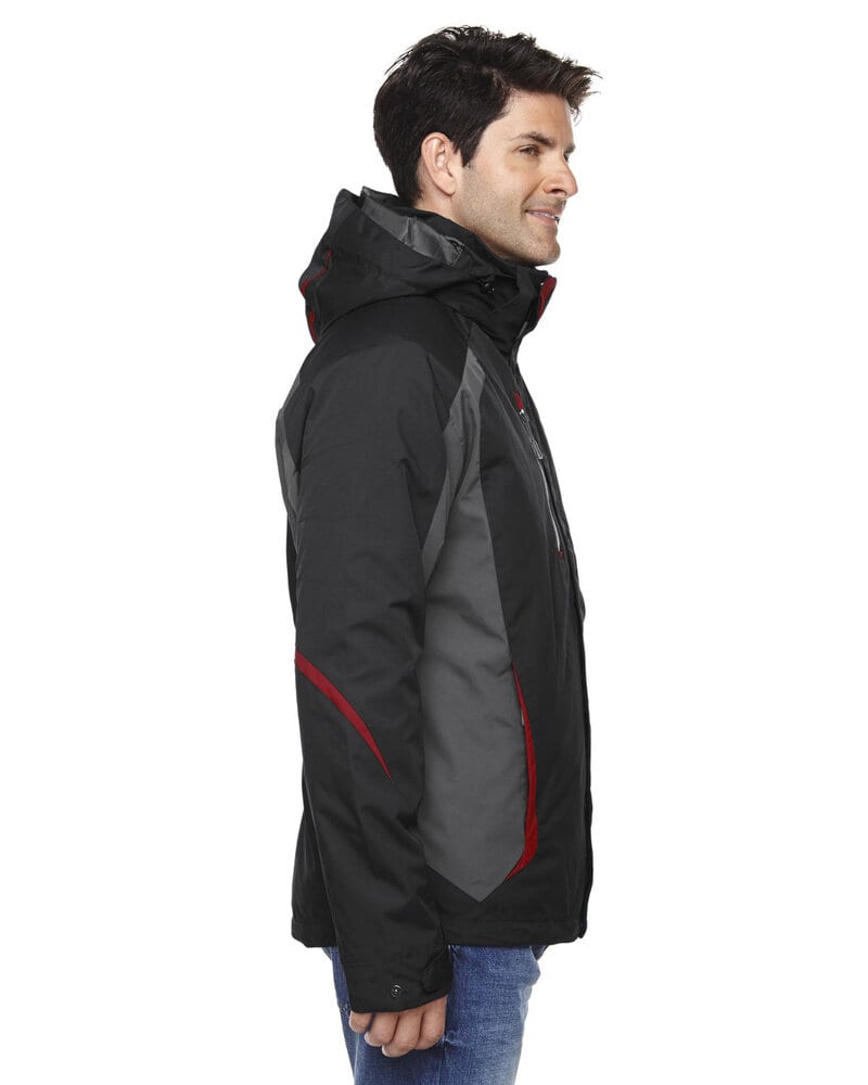 North End 88195 - Blousons 3-en-1 pour hommes avec doublure isolée Height