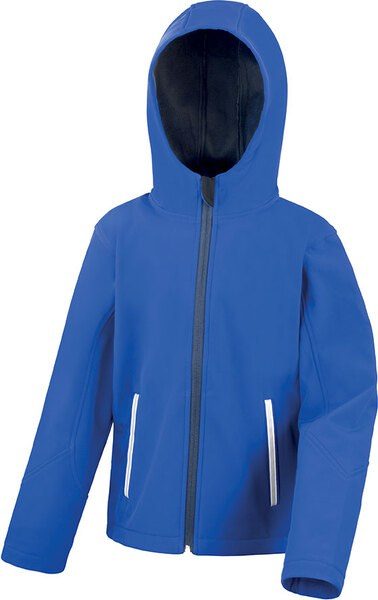 Result R224J - Chaqueta Juvenil Soft Shell Impermeable y Transpirable