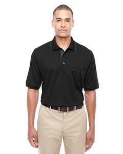 Ash CityCore 365 88222 - Mens Motive Performance Pique Polo with Tipped Collar