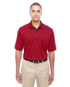 Ash CityCore 365 88222 - Mens Motive Performance Pique Polo with Tipped Collar