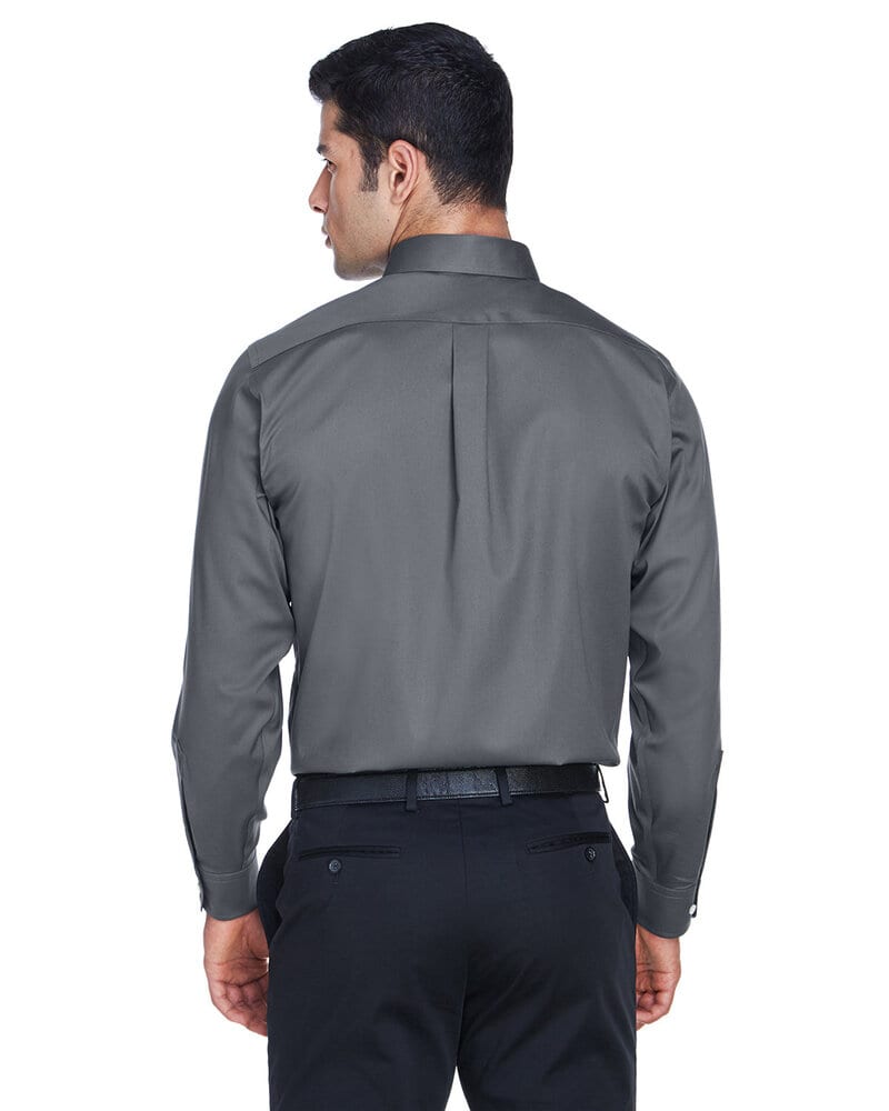 Devon & Jones DG530T - Men's Tall Crown Collection Solid Long-Sleeve Stretch Twill