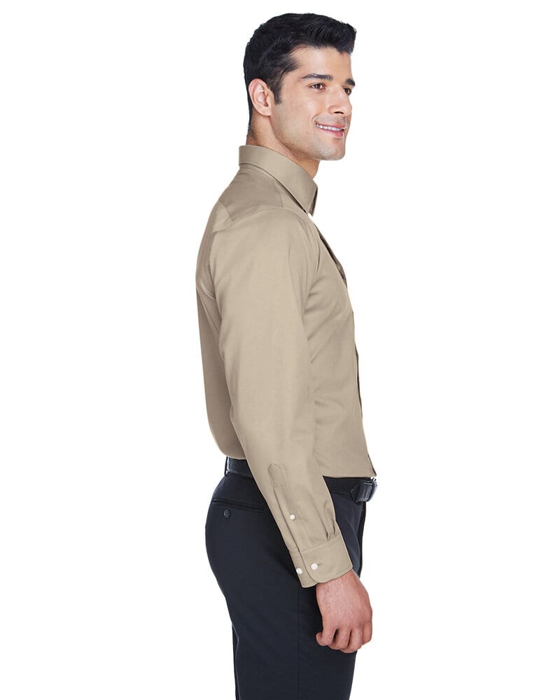 Devon & Jones DG530T - Men's Tall Crown Collection Solid Long-Sleeve Stretch Twill