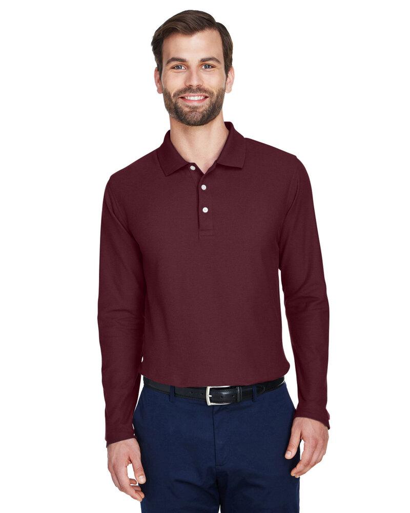 Devon & Jones DG170 - Men's DRYTEC20 Performance Long-Sleeve Polo