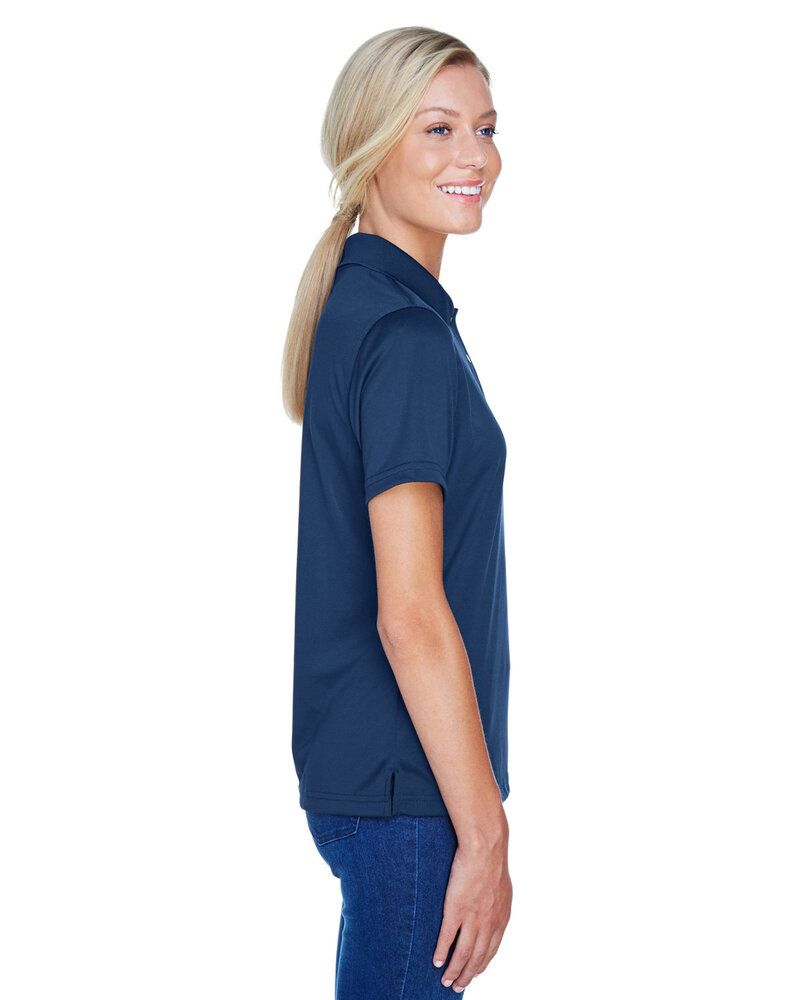 Harriton M345W - Ladies Advantage IL Snap Placket Performance Polo
