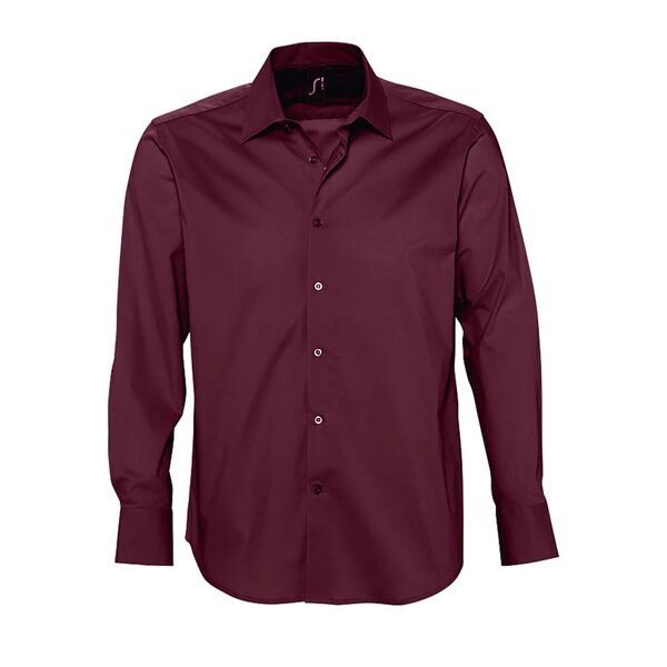 SOLS 17000 - Brighton Camisa Hombre Strech Manga Larga