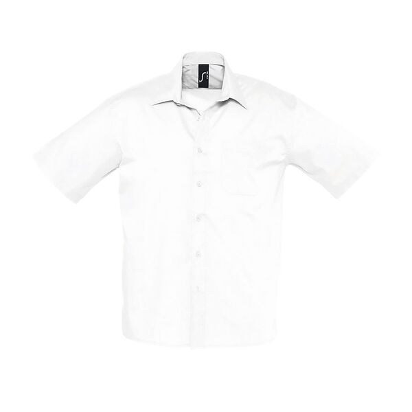 SOLS 16050 - Bristol Camisa Popelín Hombre Manga Corta