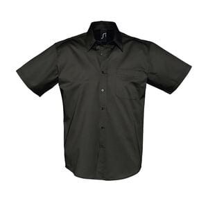 Sols 16080 - Short Sleeve Cotton Twill Mens Shirt Brooklyn