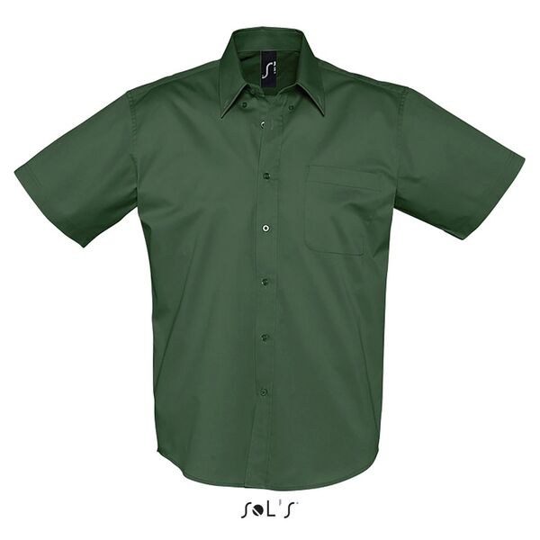 SOLS 16080 - Brooklyn Short Sleeve Cotton Twill Mens Shirt