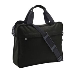 SOL'S 71400 - Corporate 600 D Polyester Briefcase Black