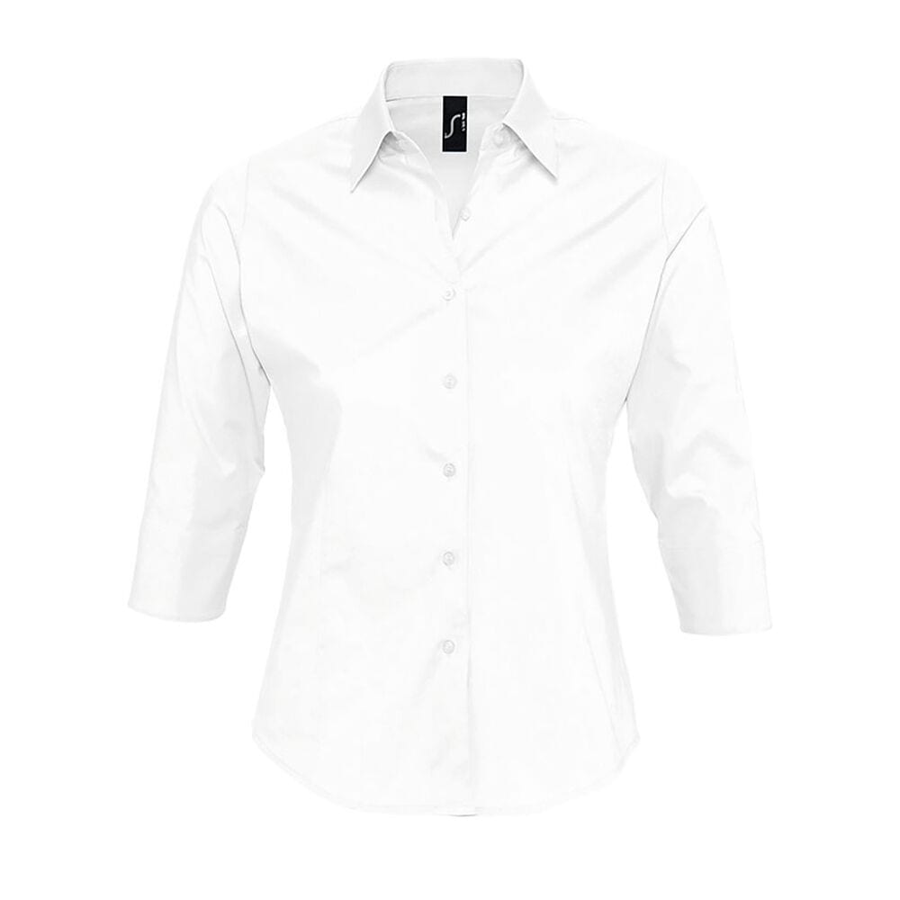 Sol's 17010 - 3/4 Sleeve Stretch Women's Shirt Effect