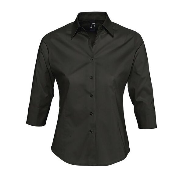 SOLS 17010 - Effect Camisa Stretch Mujer Manga 3/4