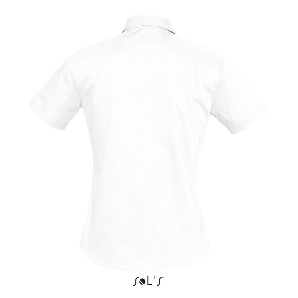 Sol's 17040 - Short Sleeve Poplin Women's Shirt Energy