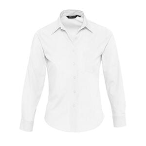 Sols 16060 - Long Sleeve Poplin Womens Shirt Executive