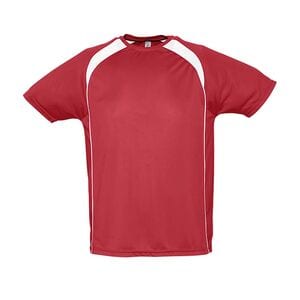 Sols 11422 - Tee-Shirt Bicolore Homme Match