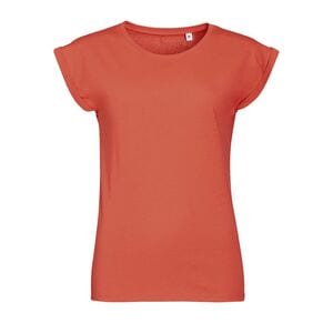 SOL'S 01406 - MELBA Women's Round Neck T Shirt Coral