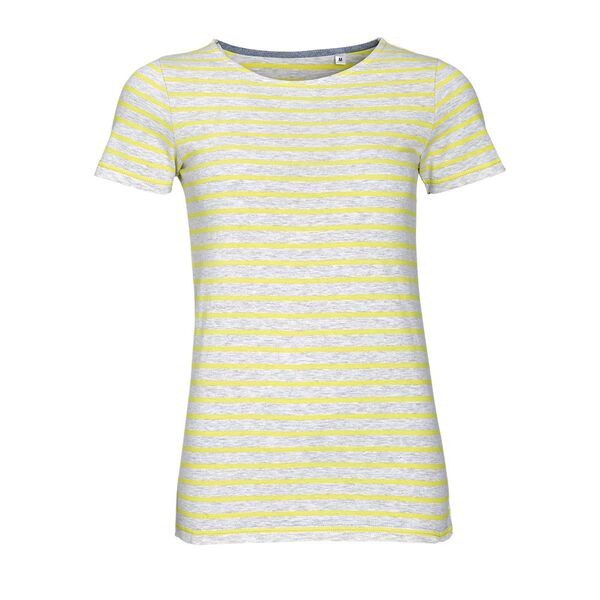 SOLS 01399 - MILES WOMEN Round Neck Striped T Shirt