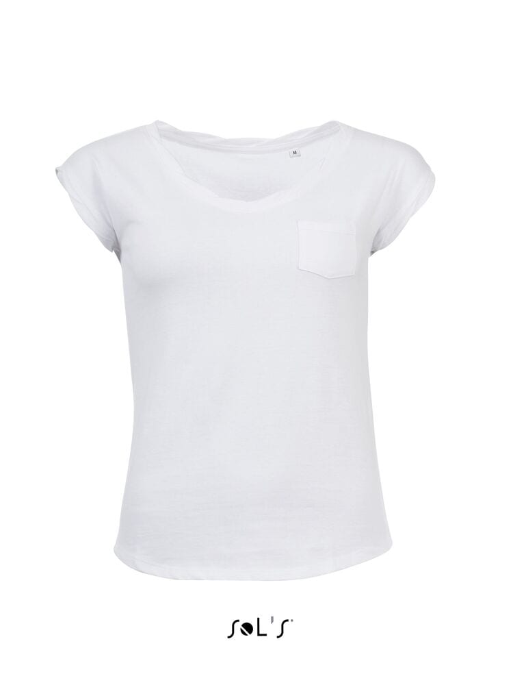Sol's 01185 - WOMEN'S V-NECK T-SHIRT MOD