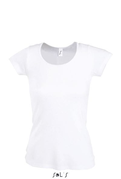 SOL'S 11865 - WOMEN'S ROUND COLLAR T-SHIRT MOODY