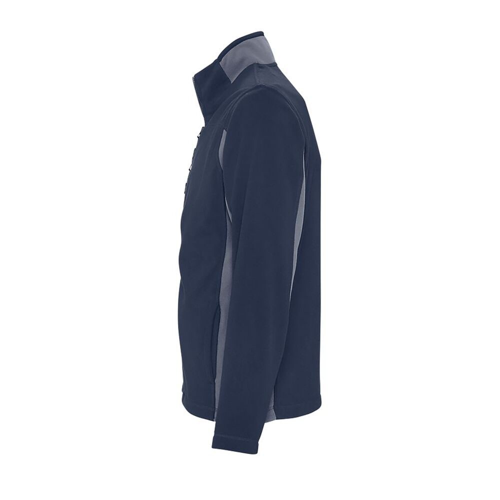 SOL'S 55500 - NORDIC Men's Two Colour Zipped Fleece Jacket