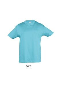SOL'S 11970 - REGENT KIDS Kinder Rundhals T Shirt Atoll Blue