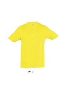 SOL'S 11970 - REGENT KIDS Kinder Rundhals T Shirt Zitrone