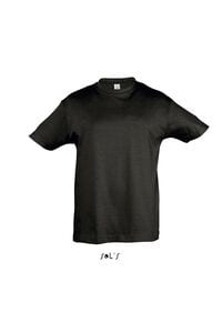 SOL'S 11970 - REGENT KIDS Kids' Round Neck T Shirt Deep Black