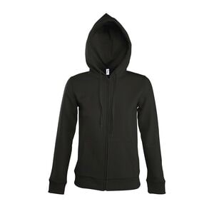 SOL'S 47900 - SEVEN WOMEN Jacket With Lined Hood Black