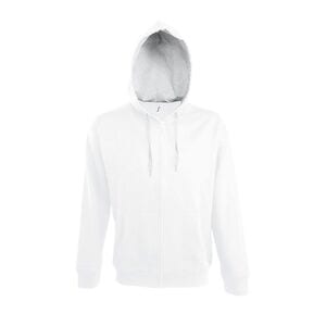 SOL'S 46900 - SOUL MEN Contrasted Jacket With Lined Hood White