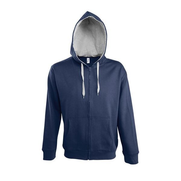 SOLS 46900 - SOUL MEN Contrasted Jacket With Lined Hood