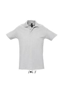 SOL'S 11362 - SPRING II Men's Polo Shirt Blanc chiné