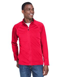 Devon & Jones DG420 - T-Shirt Compass Full-Zip en Tech-Shell® Stretch Rouge