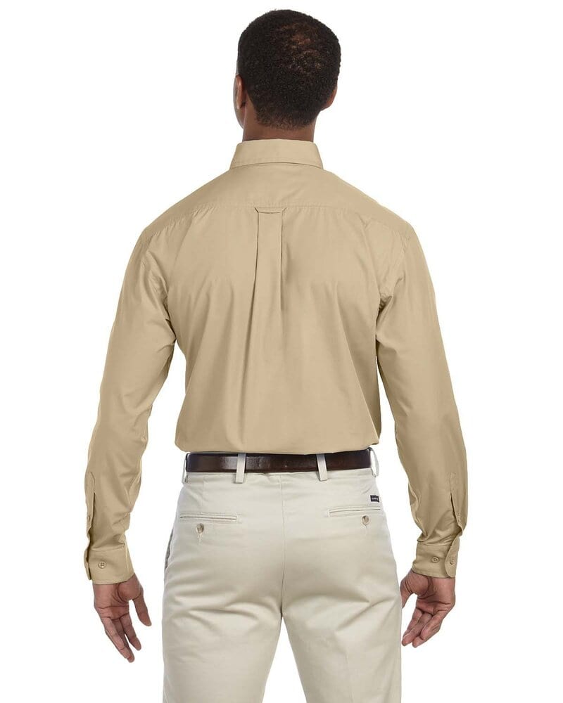 Harriton M510 - Men's 3.1 oz. Essential Poplin