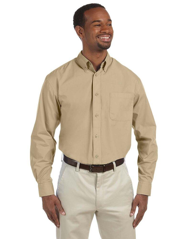 Harriton M510 - Men's 3.1 oz. Essential Poplin