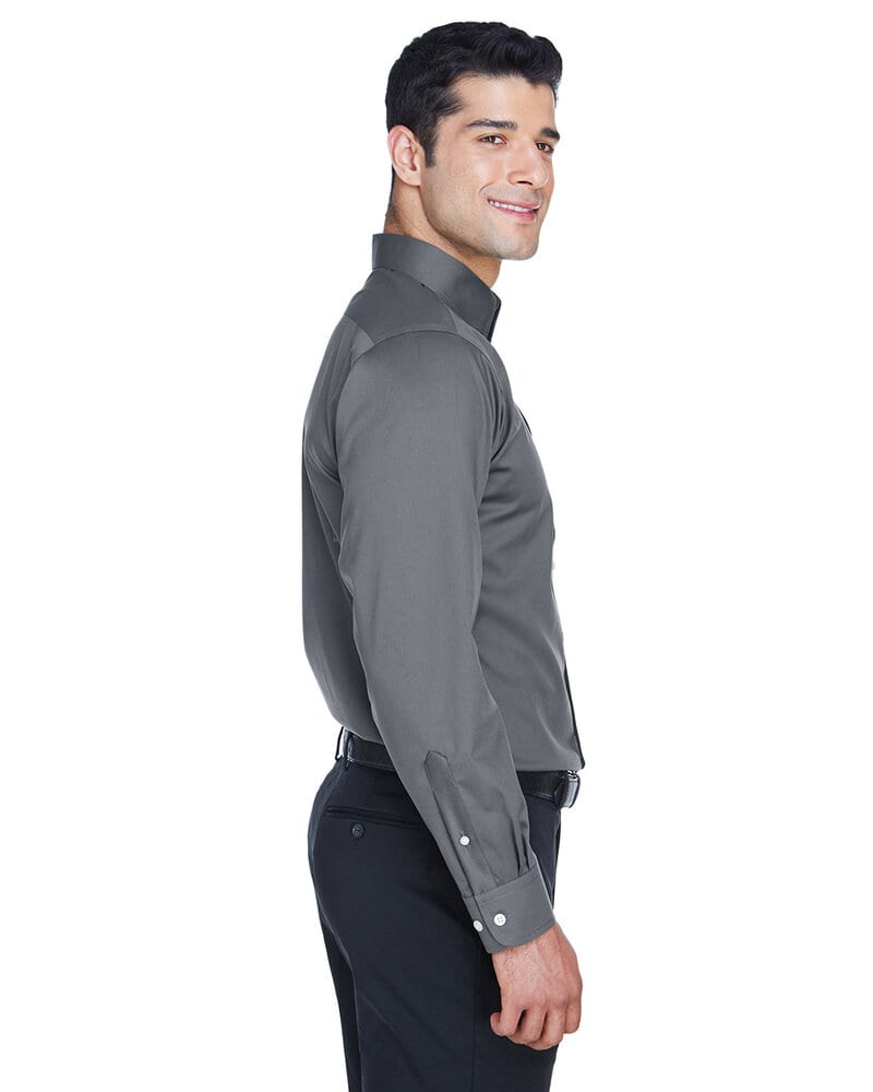 Devon & Jones DG530 - Men's Crown Collection Solid Stretch Twill