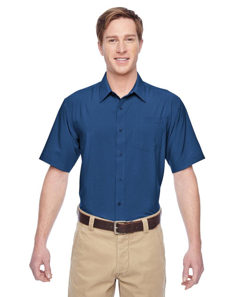 Harriton M610S - Men's Paradise Short-Sleeve Performance Shirt