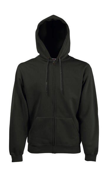 Fruit of the Loom 62-062-0 - Premium Cotton Blend Hooded Zip Sweatshirt