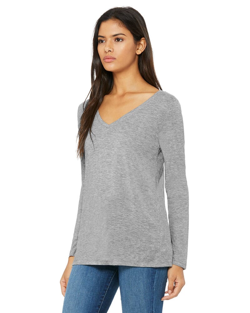 Bella+Canvas 8855 - Women's Flowy Long Sleeve Tee