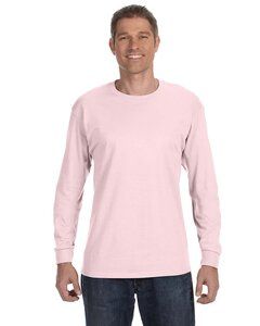 JERZEES 29LSR - Heavyweight Blend™ 50/50 Long Sleeve T-Shirt Classic Pink