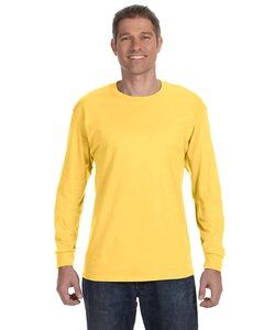 JERZEES 29LSR - Heavyweight Blend™ 50/50 Long Sleeve T-Shirt Island Yellow