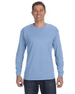 JERZEES 29LSR - Heavyweight Blend™ 50/50 Long Sleeve T-Shirt Light Blue