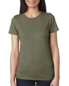 Next Level 6710 - T-Shirt Next Level™ - Crew tri-blend pour femmes Vert Militaire
