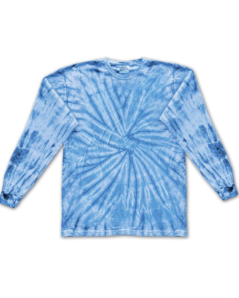 Colortone T2000Y - SPIDER TIE DYE YOUTH LONG SLEEVE