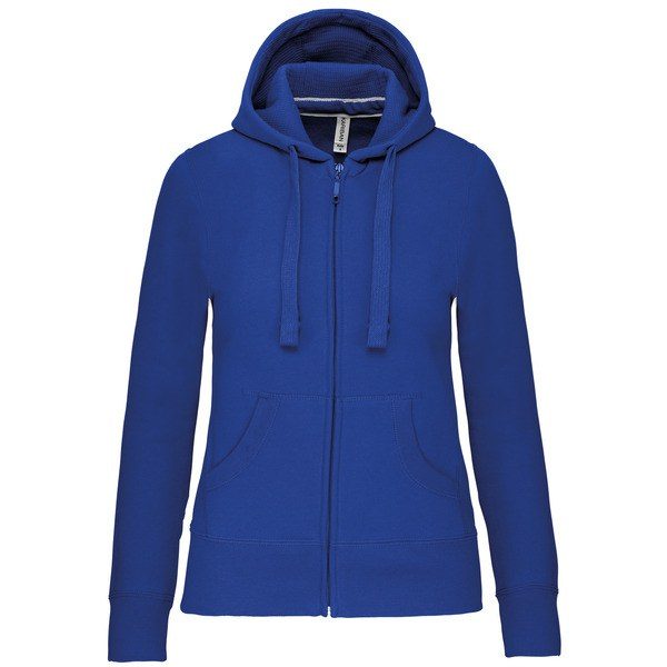 Kariban K464 - Ladies' hooded full zip sweatshirt