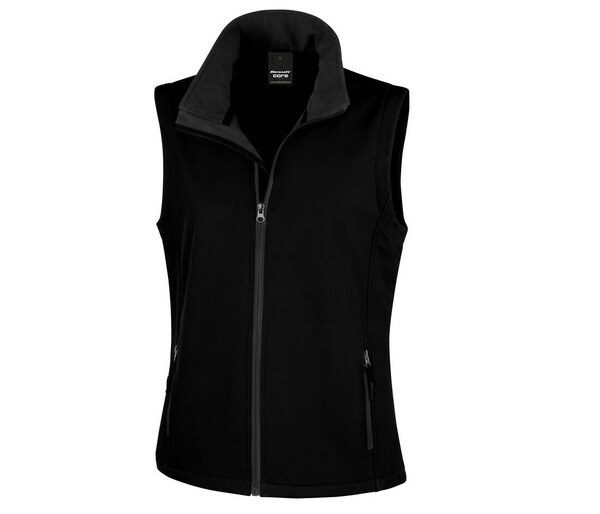 Result R232F - Ladies Slim Fit Softshell Bodywarmer with Zip Pockets