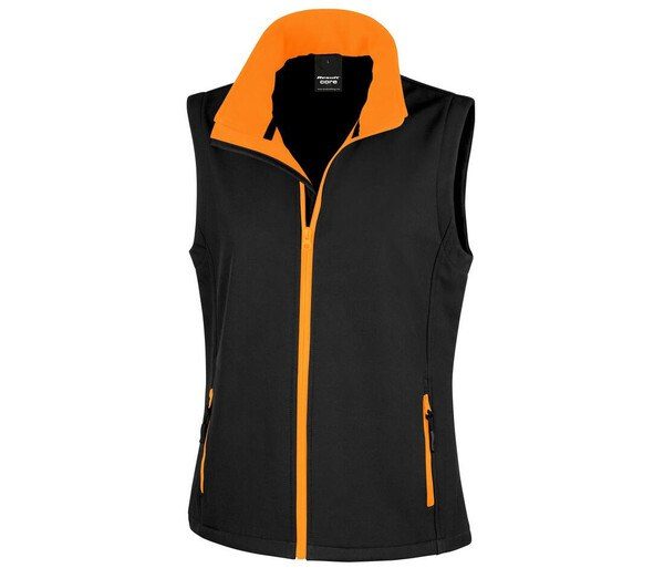 Result R232F - Ladies Slim Fit Softshell Bodywarmer with Zip Pockets